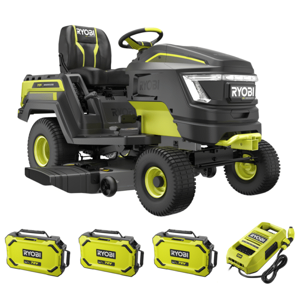 RYOBI RY72TMX117310 AkkuRasentraktor 72V 3x10Ah Agrifutura