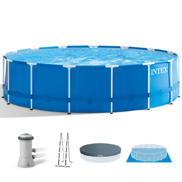 Intex Metal Frame 28242NP Runder Pool Agrifutura